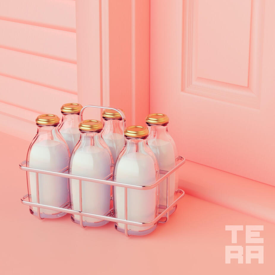 Milk is home.